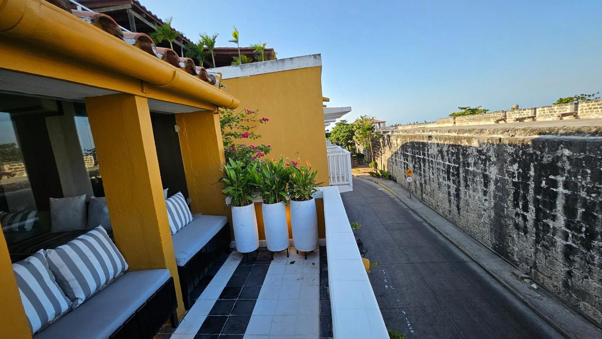 Apartmán Apartamento Duplex Vista Al Mar Y Murallas Nuevo En La Ciudad Amurallada Cartagena Exteriér fotografie